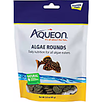 Aqueon Algae Rounds Algae Eater Fish Food