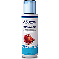 Aqueon Betta Bowl Plus Water Conditioner & Dechlorinator