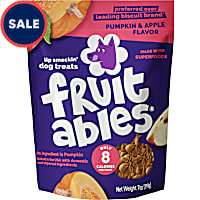 Fruitables Pumpkin & Apple Flavor Baked Deliciously Healthy Dog Treats
