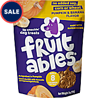 Fruitables Pumpkin & Banana Flavor Baked Deliciously Healthy Dog Treats
