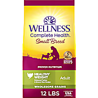 Wellness Complete Health Natural Small Breed Healthy Weight Recipe Dry Dog Food