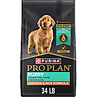 Purina Pro Plan High Protein Shredded Blend Chicken & Rice Formula Puppy Food