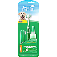 TropiClean Fresh Breath Plaque & Tartar Control Kit for Large Dogs