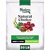 Nutro Natural Choice Lamb & Brown Rice Recipe Adult Healthy Weight Dog Food
