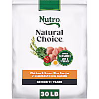 Nutro Natural Choice Chicken & Brown Rice Recipe Senior Dog Food