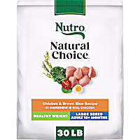 Nutro Natural Choice Chicken & Brown Rice Recipe Large Breed Healthy Weight Dog Food