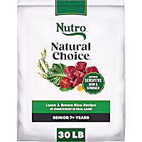 Nutro Natural Choice Lamb & Brown Rice Recipe Senior Dog Food