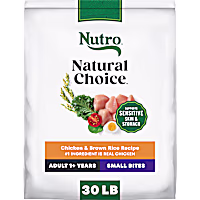 Nutro Natural Choice Chicken and Brown Rice Recipe Small Bites Adult Dry Dog Food