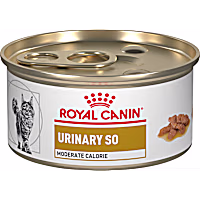 Royal Canin Veterinary Diet Urinary SO Moderate Calorie Morsels in Gravy Cat Food