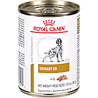Royal Canin Veterinary Diet Canine Urinary SO Adult Loaf in Sauce Dog Food