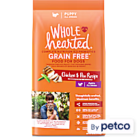 WholeHearted Grain Free Chicken and Pea Recipe Dry Puppy Food