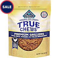 Blue Buffalo True Chews Chicken Premium Grillers Made in the USA with Natural Ingredients Dog Treats