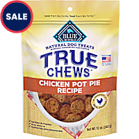 Blue Buffalo True Chews Made in the USA with Natural Ingredients Chicken Pot Pie Dog Treats