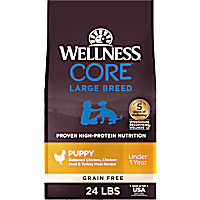 Wellness CORE Natural Grain Free Large Breed Dry Puppy Food