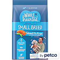 WholeHearted Grain Free Small Breed Salmon and Pea Recipe Dry Dog Food for All Life Stages