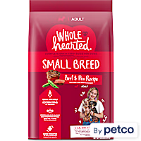 WholeHearted Grain Free Small-Breed Beef and Pea Recipe Adult Dry Dog Food