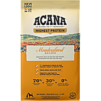 ACANA Grain Free, Highest Protein, Meadowland Dry Dog Food