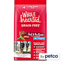 WholeHearted Large Breed Beef & Pea Recipe Dry Puppy Food
