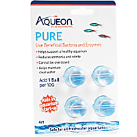 Aqueon PURE Live Beneficial Bacteria and Enzymes 4 ct.