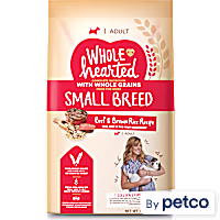 WholeHearted Adult Small-Breed Beef & Brown Rice Recipe with Whole Grains Dry Dog Food