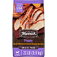 Merrick Grain Free Real Chicken & Sweet Potato Recipe Dry Puppy Food
