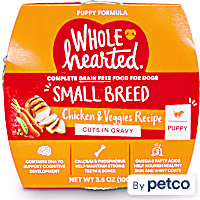WholeHearted Grain-Free Chicken & Veggies Cuts in Gravy Wet Puppy Food