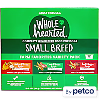 WholeHearted Grain Free Cuts in Gravy Adult Wet Dog Food Variety Pack