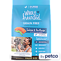 WholeHearted Grain Free All Life Stages Salmon and Pea Recipe Dry Dog Food