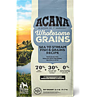 ACANA Wholesome Grains Sea to Stream Saltwater Fish Recipe Dry Dog Food
