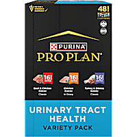 Purina Pro Plan Urinary Tract Chicken, Beef and Chicken, Turkey and Giblets Wet Cat Food Variety Pack