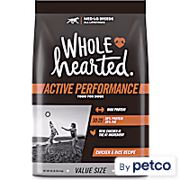 WholeHearted Active Performance High-Protein Chicken & Rice Recipe Dry Dog Food