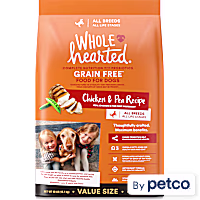 WholeHearted Grain Free All Life Stages Chicken & Pea Recipe Dry Dog Food