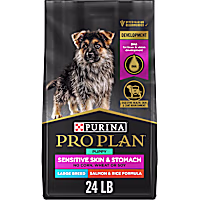 Purina Pro Plan Sensitive Skin & Stomach, Salmon & Rice Formula Large Breed Dry Puppy Food