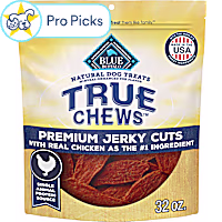 Blue Buffalo True Chews Premium Jerky Cuts with Natural Ingredients Chicken Dog Treats