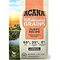ACANA Wholesome Grains Puppy Recipe Real Chicken Eggs and Turkey Dry Dog Food