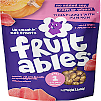 Fruitables Tuna and Pumpkin Deliciously Healthy Cat Treats