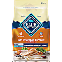 Blue Buffalo Life Protection Formula Chicken & Rice Large Breed Senior Dog Food