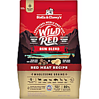 Stella & Chewy's Wild Red Raw Blend High Protein Wholesome Grains Red Meat Recipe Dry Dog Food