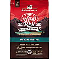 Stella & Chewy's Wild Red Raw Coated High Protein Grain & Legume Free Ocean Recipe Dry Dog Food