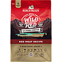 Stella & Chewy's Wild Red Raw Coated High Protein Wholesome Grains Red Meat Recipe Dry Dog Food