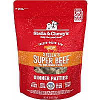 Stella & Chewy's Freeze Dried Raw Dinner Patties High Protein Super Beef Recipe Dry Dog Food