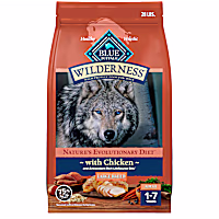 Blue Buffalo Wilderness Natural High-Protein Chicken Recipe Dry Food for Large Breed Adult Dogs