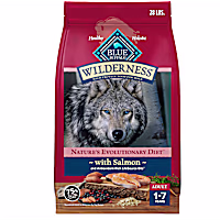 Blue Buffalo Wilderness Natural High-Protein Salmon Recipe Dry Food for Adult Dogs