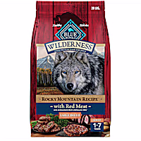 Blue Buffalo Wilderness High-Protein Red Meat & Grains Rocky Mountain Recipe Dry Food for Large Breed Adult Dogs