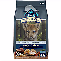 Blue Buffalo Wilderness High-Protein Chicken Recipe Natural Dry Food for Puppies