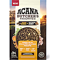 ACANA Butcher's Favorites Free-Run Poultry & Liver Recipe Grain-Free Dry Dog Food