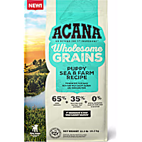 ACANA Wholesome Grains Puppy Sea & Farm Recipe Dry Dog Food
