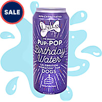 The Lazy Dog Cookie Co. Pup Pop Birthday Water Vanilla Cake Flavor Dog Treats