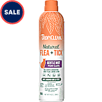 TropiClean Natural* Flea + Tick + Home Easy Mist Cat Spray