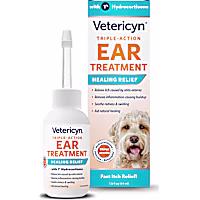 Vetericyn Triple-Action Ear Treatment for Dogs, Cats, and Small Animals